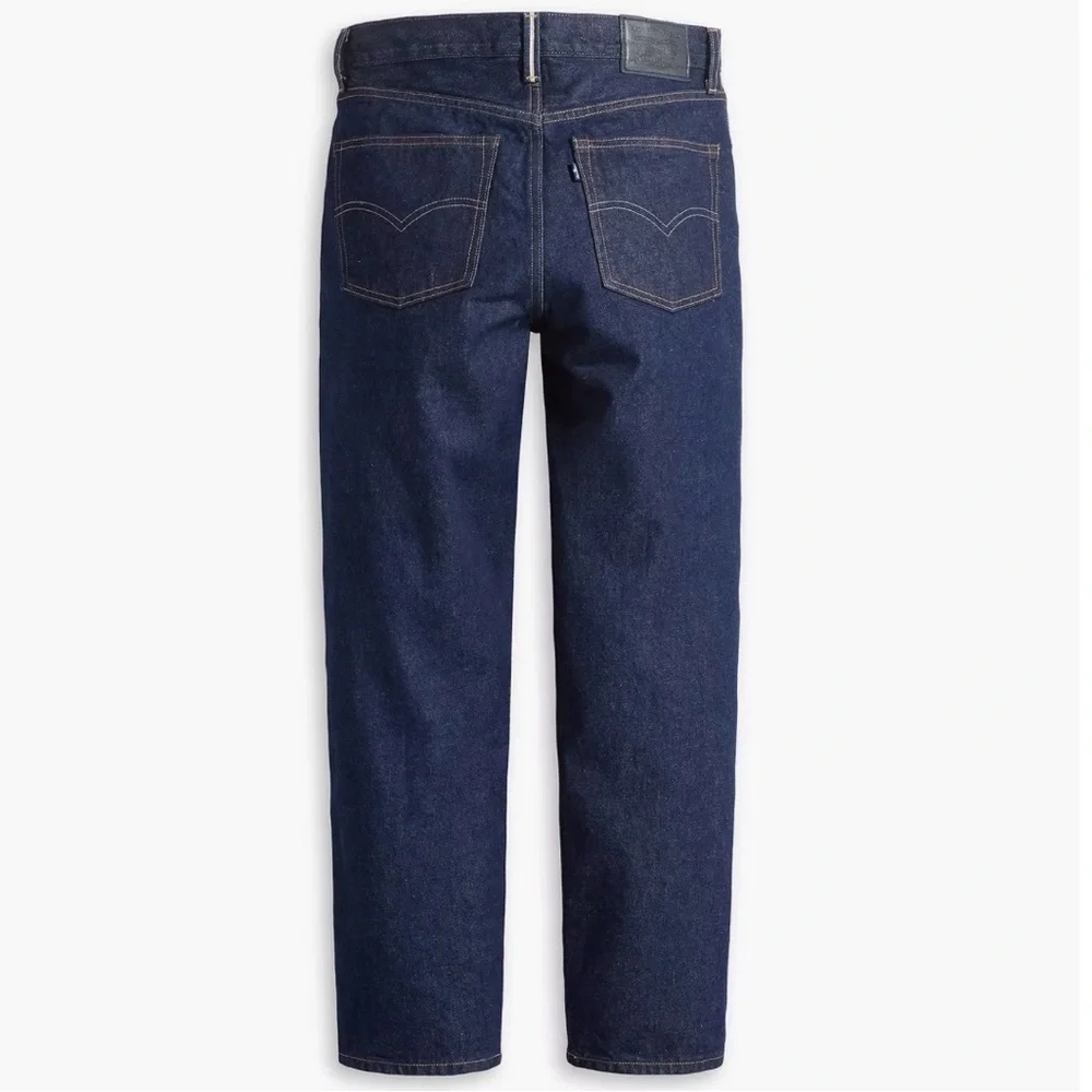 NWOT Levi’s Japanese Selvedge High Rise Column Women's Jeans - Dark Wash 30/27 - Picture 9 of 15